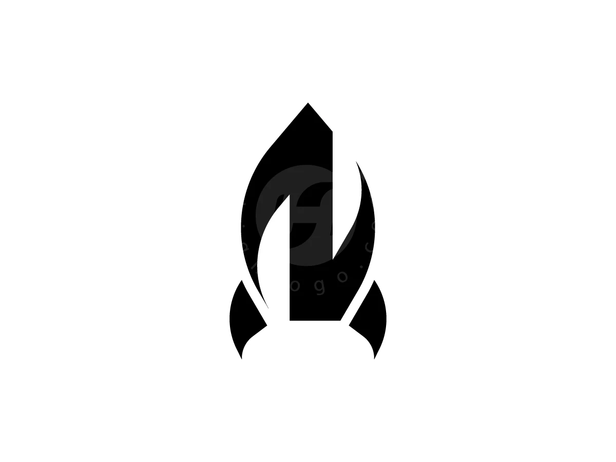 Letter N With Rocket Logo - Technology Logo design by Muhamad Adek for sale on Highlogo
