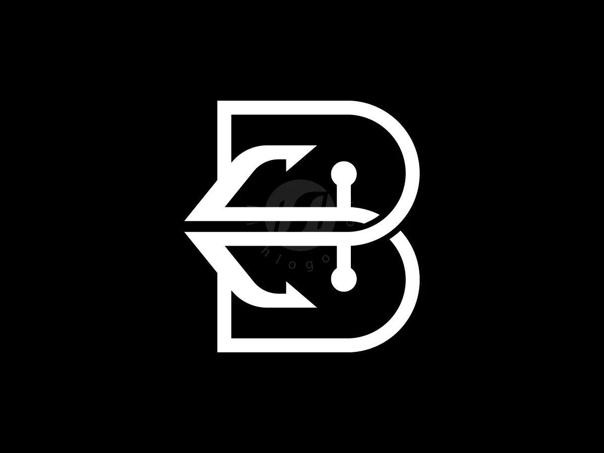 Letter B Anchor Logo With A Modern Look - preview 1