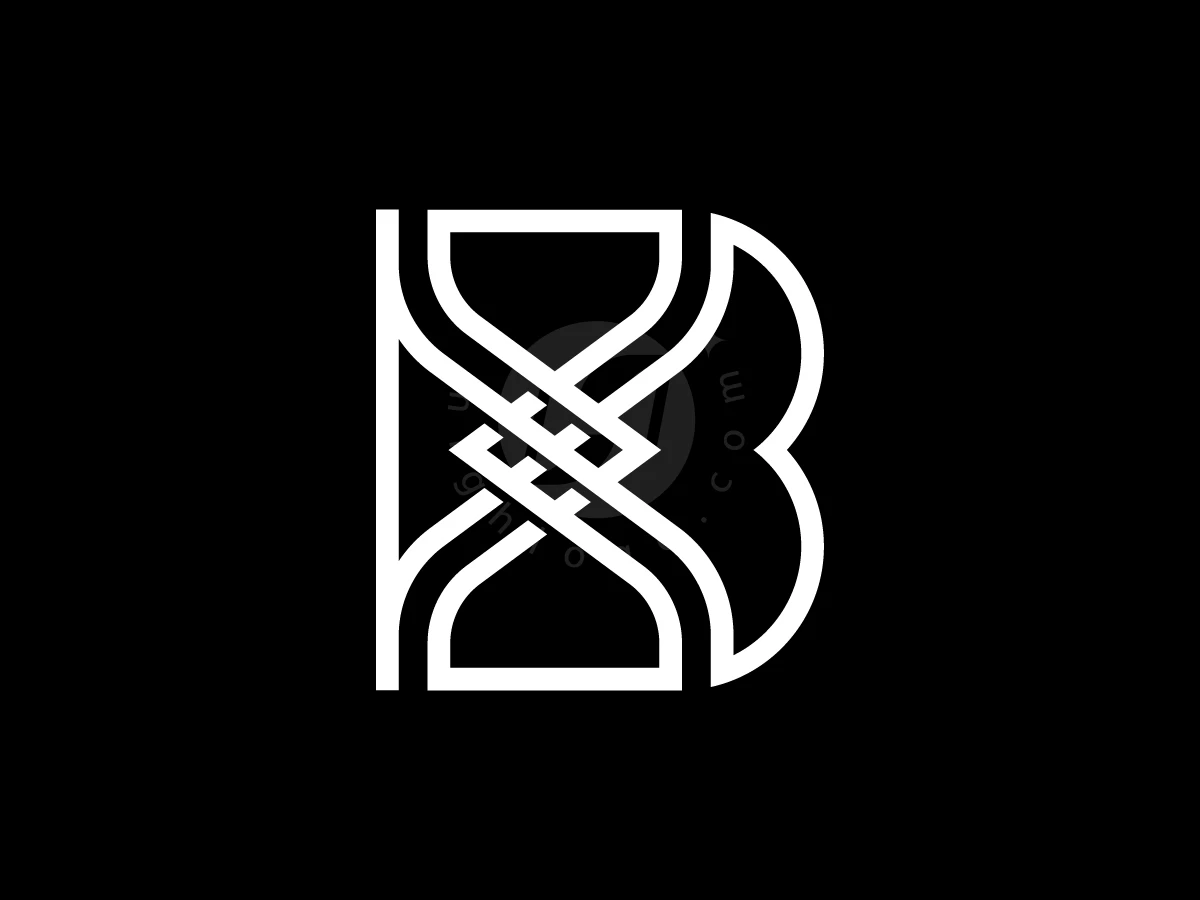 Letter B With Hourglass Logo - General Logo design by Muhamad Adek for sale on Highlogo