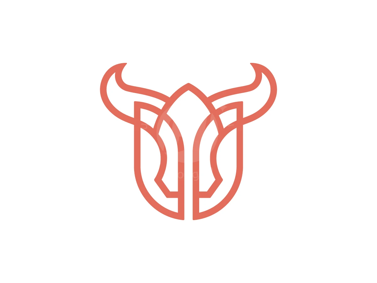 Bull Head With Tulip Logo - Animal Logo design by Muhamad Adek for sale on Highlogo