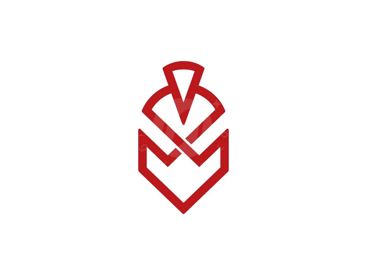 Letter W With Spartan Helmet Logo - Gaming Logo design by Muhamad Adek for sale on Highlogo