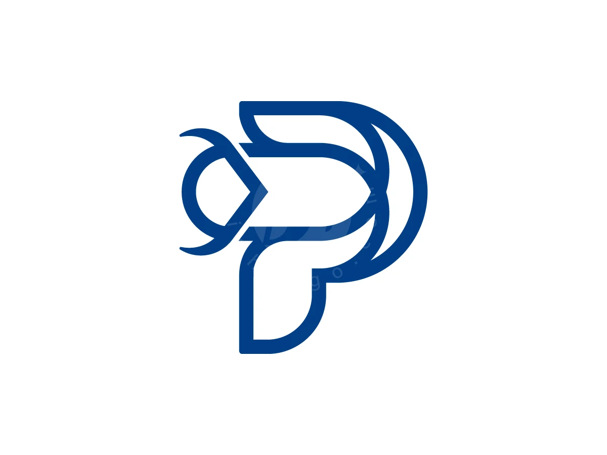 Letter P With Owl Bird Logo - Animal Logo design by Muhamad Adek for sale on Highlogo