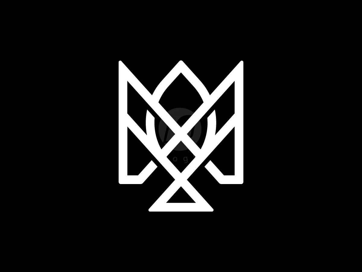 Letter M Fish Logo With A Modern Look - preview 1