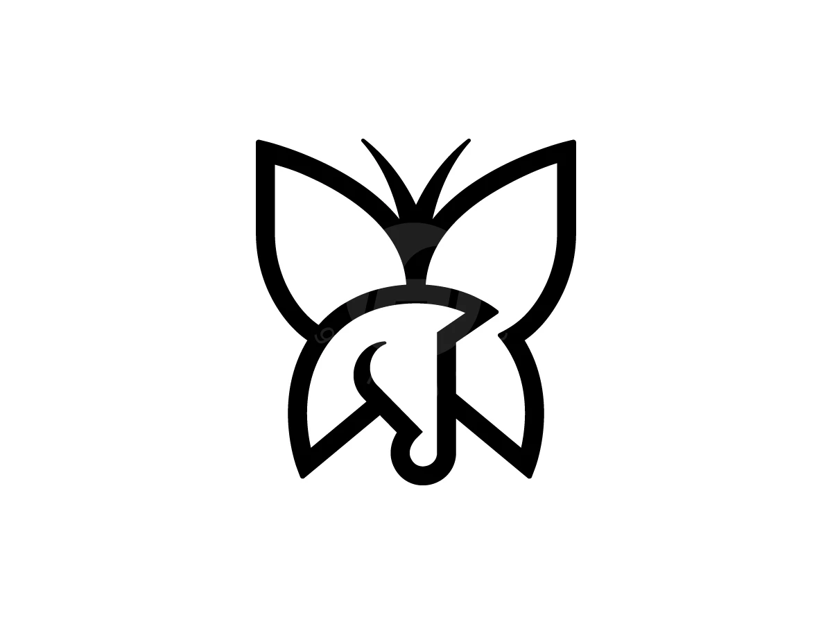 Butterfly With Horse Head Logo - Animal Logo design by Muhamad Adek for sale on Highlogo