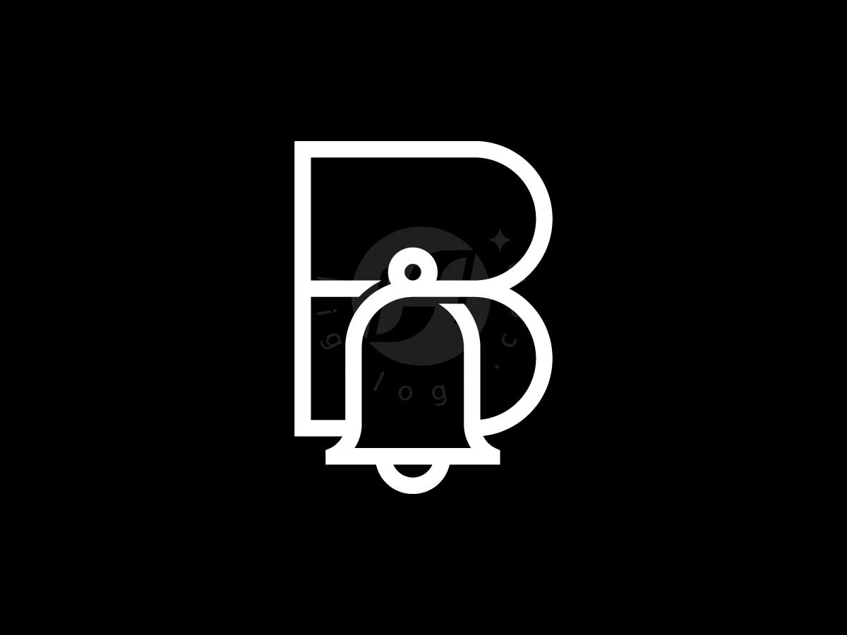 Letter B With Bell Logo - General Logo design by Muhamad Adek for sale on Highlogo