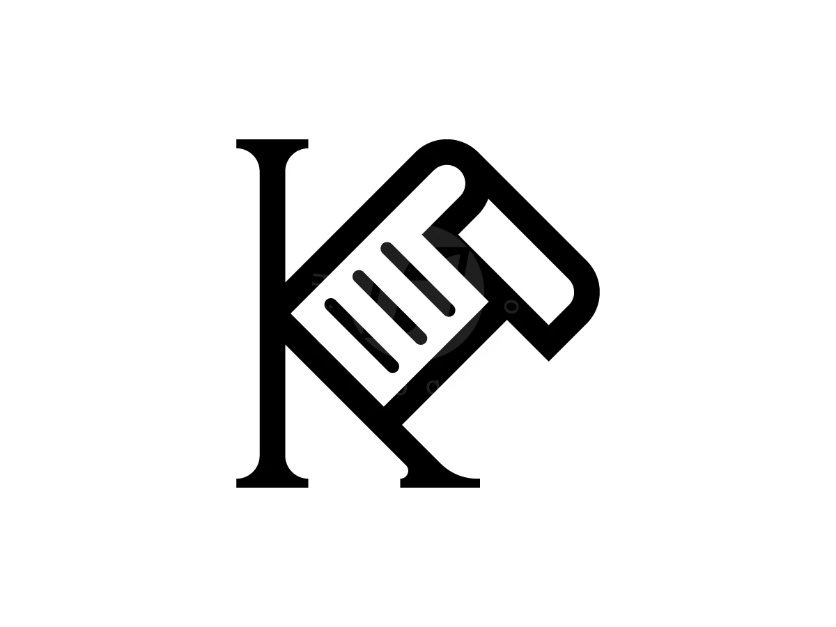 Letter K With Document Paper Logo - General Logo design by Muhamad Adek for sale on Highlogo