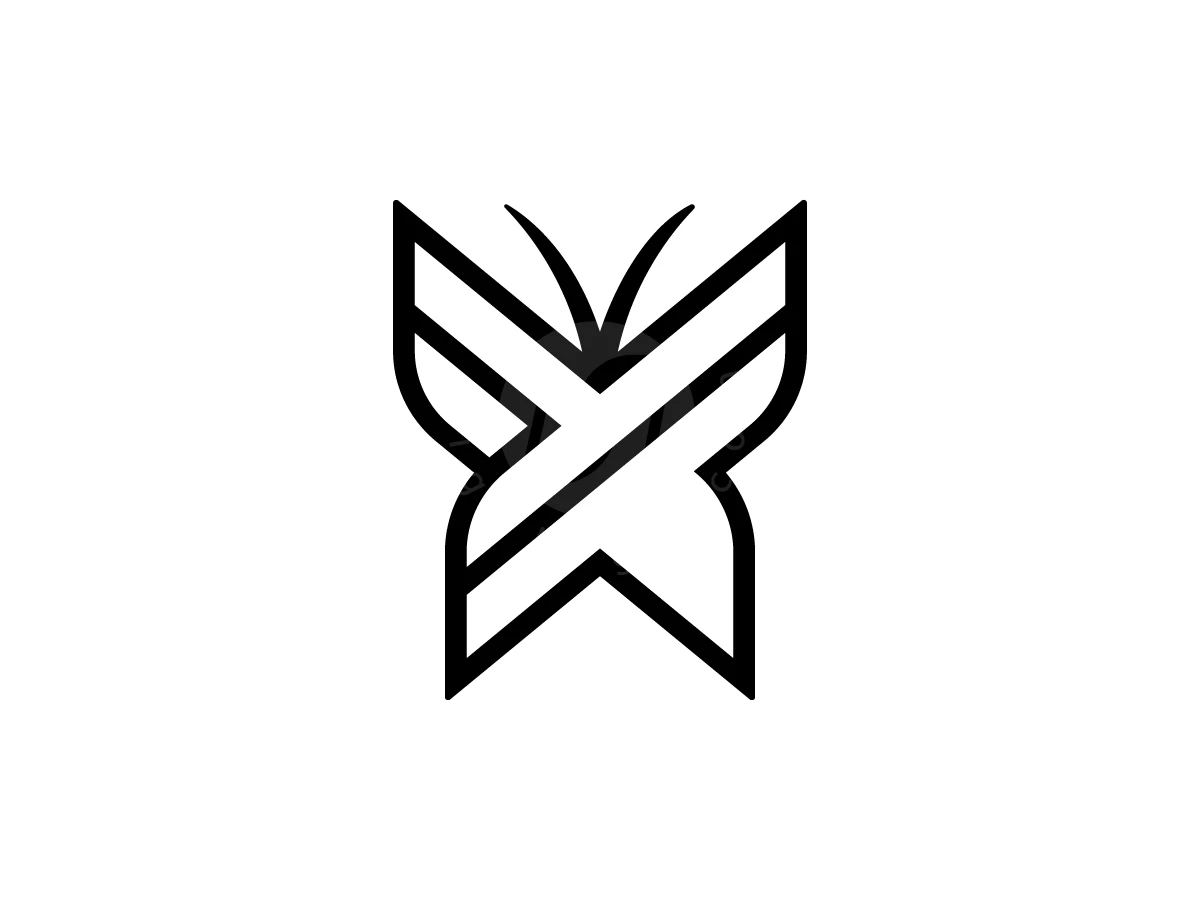 Letter Y With Butterfly Logo - Animal Logo design by Muhamad Adek for sale on Highlogo