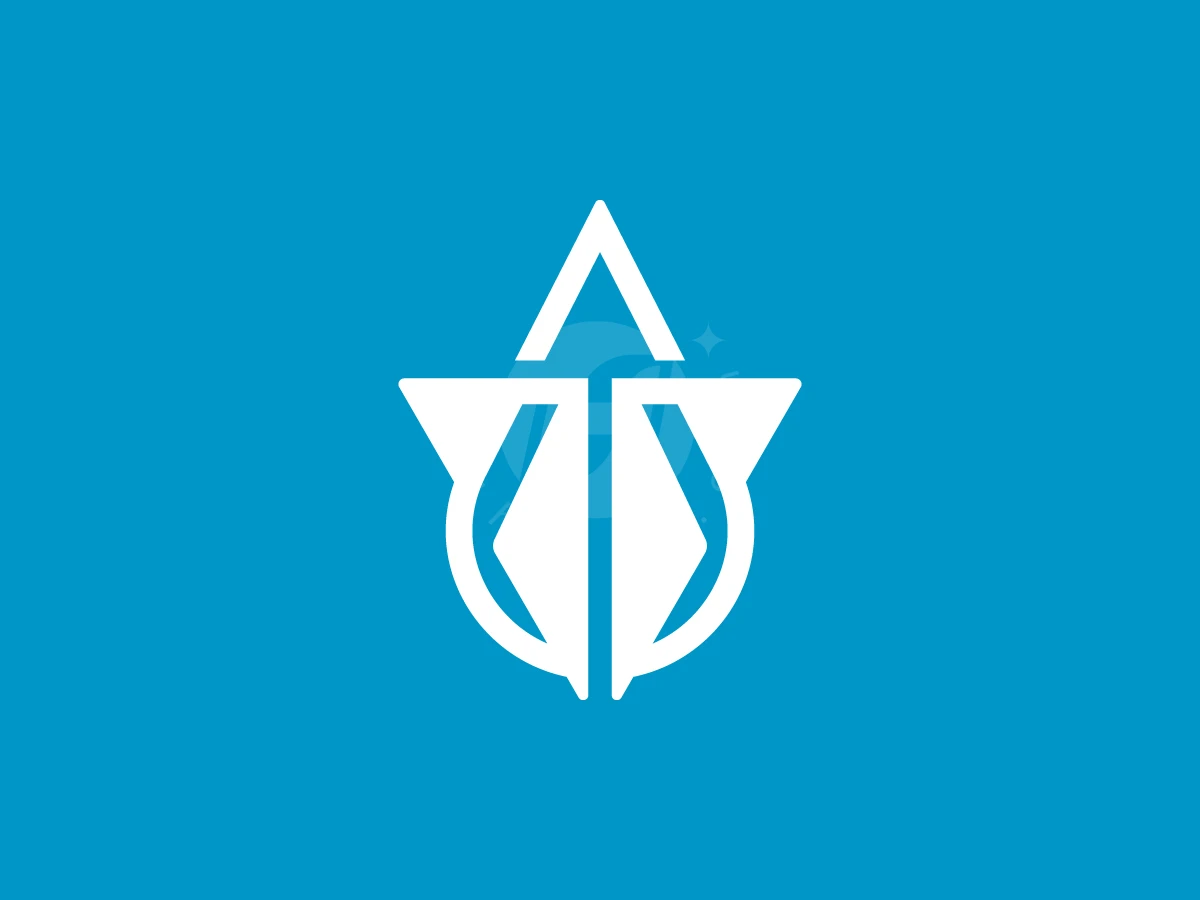 Letter T With Water Drop Logo - preview 1
