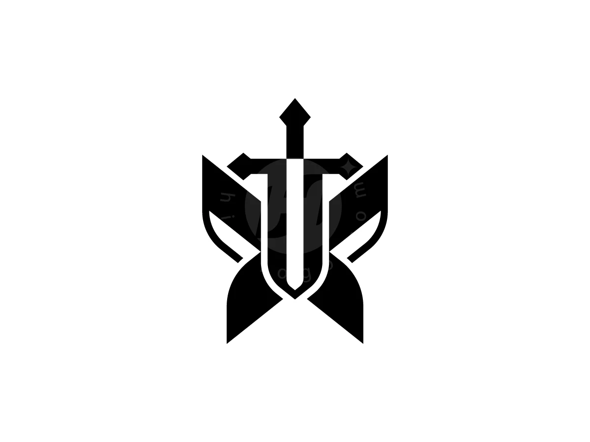Flying Butterfly With Sword Logo - Animal Logo design by Muhamad Adek for sale on Highlogo