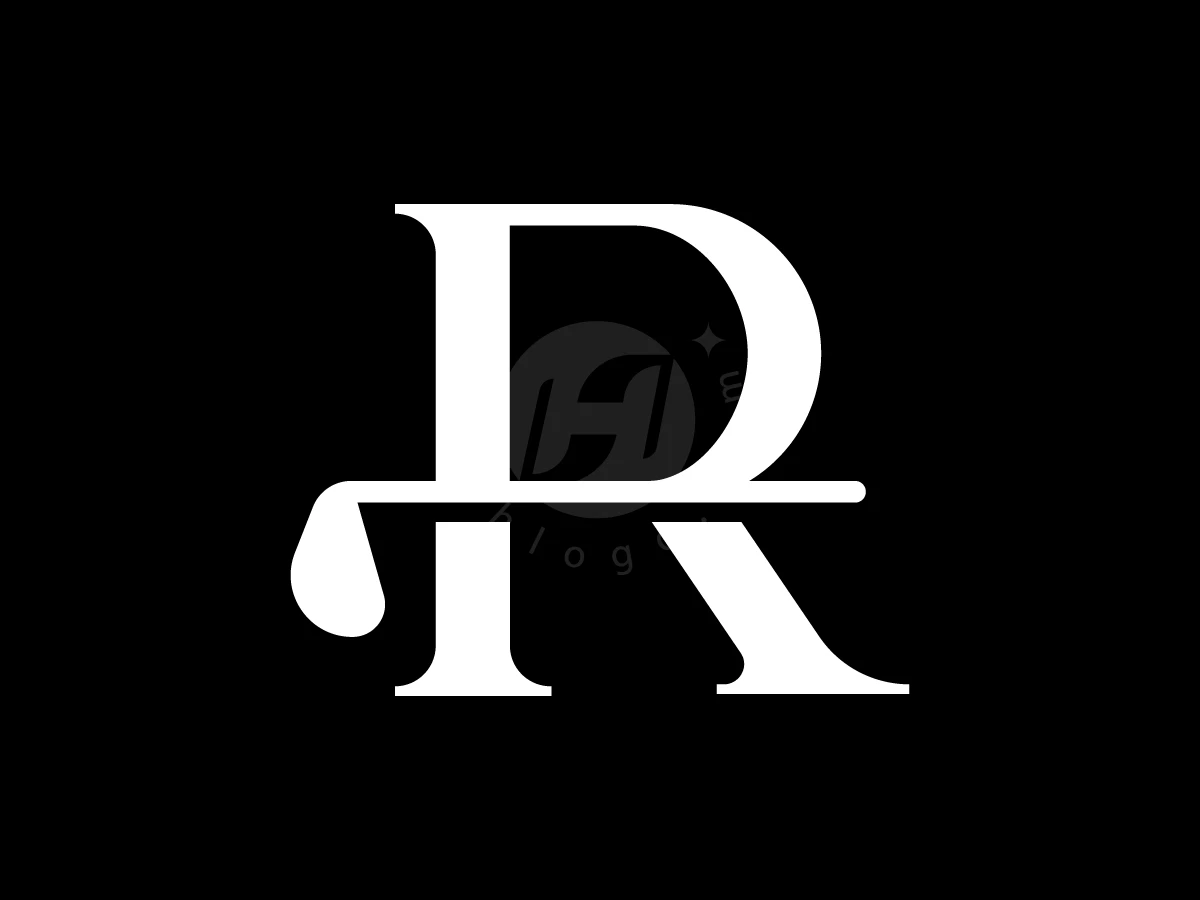 Letter R With Golf Logo - Sports Logo design by Muhamad Adek for sale on Highlogo