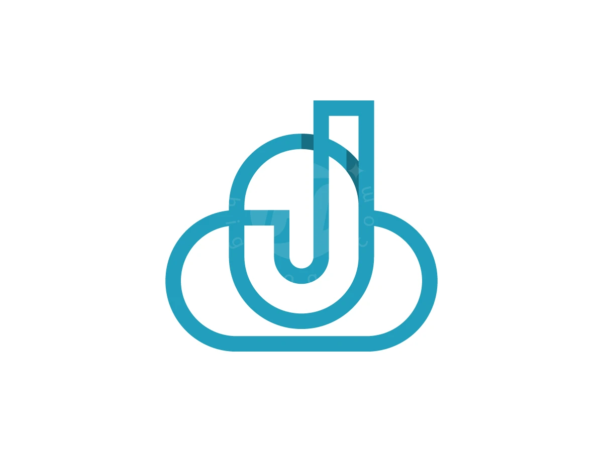 Letter J With Cloud Logo - Technology Logo design by Muhamad Adek for sale on Highlogo