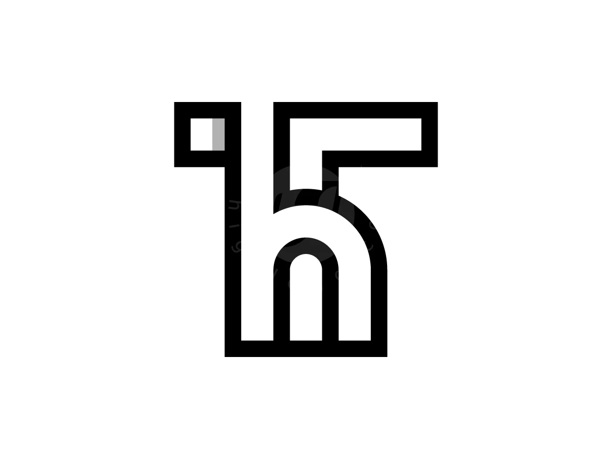 Initial Letter TH Or HT Logo - Logo Logo design by Muhamad Adek for sale on Highlogo