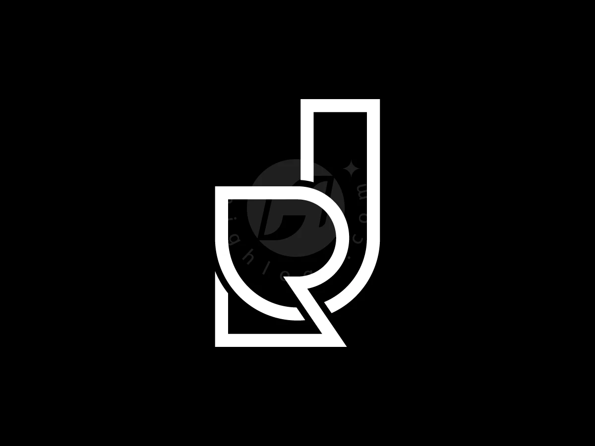 Initial Letter JR Or RJ Logo - Logo Logo design by Muhamad Adek for sale on Highlogo
