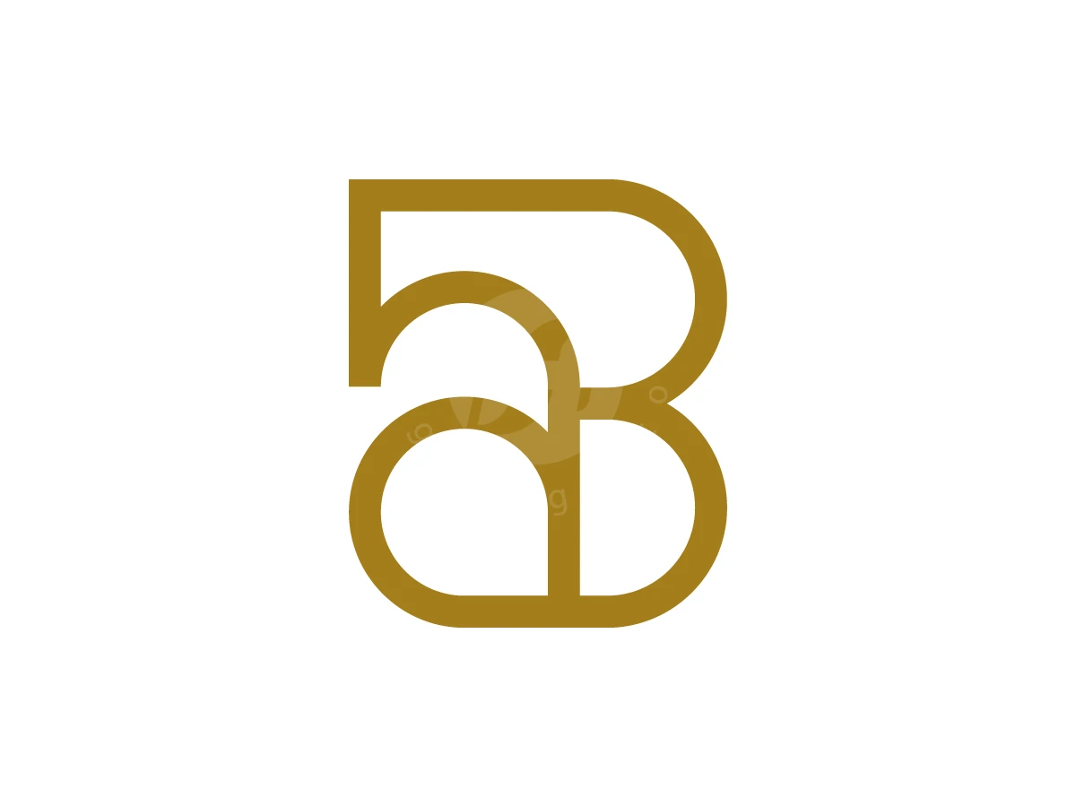 Initial Letter BA Or AB Logo - Logo Logo design by Muhamad Adek for sale on Highlogo