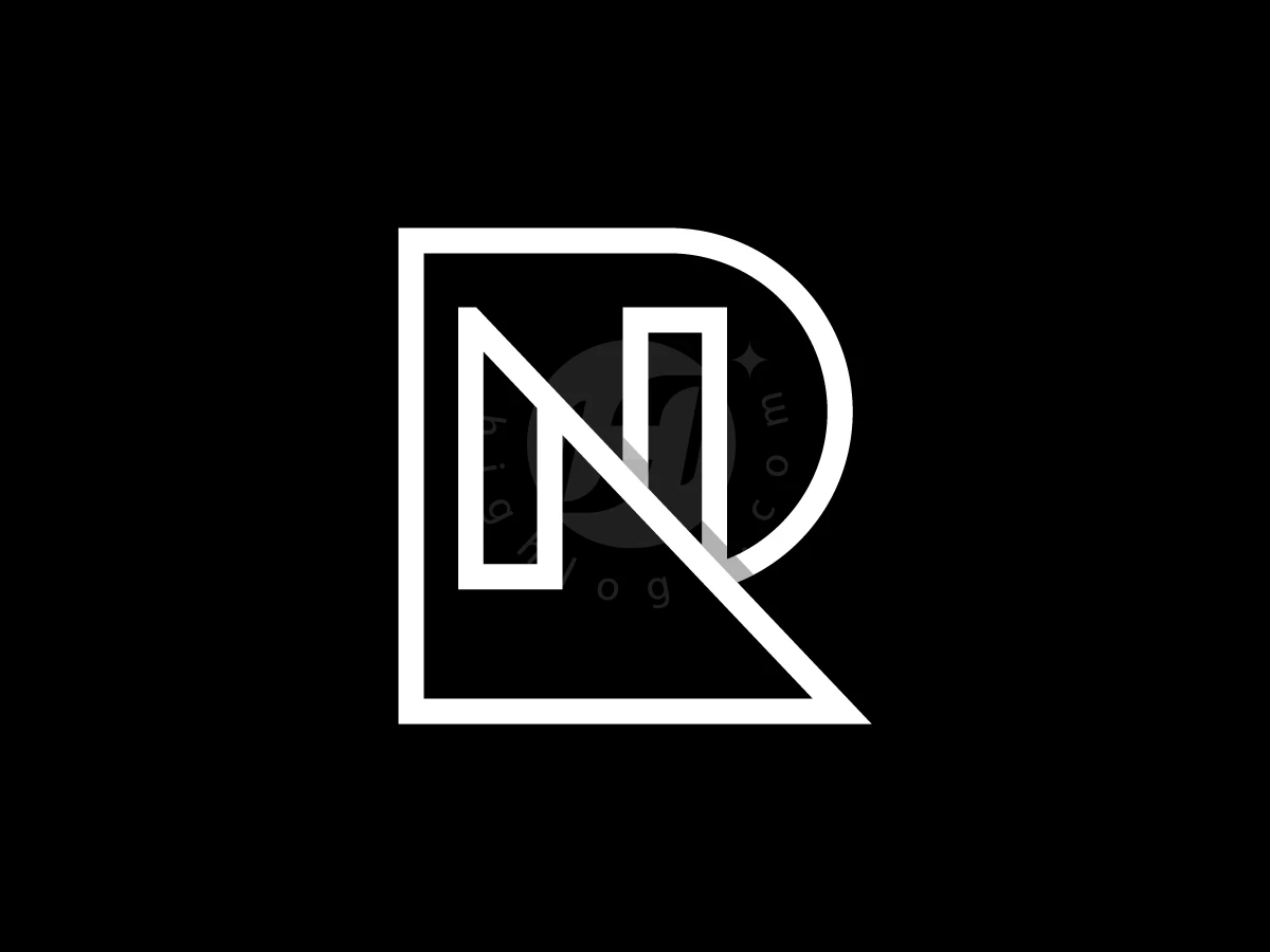 Initial Letter RN Or NR Logo - Logo Logo design by Muhamad Adek for sale on Highlogo