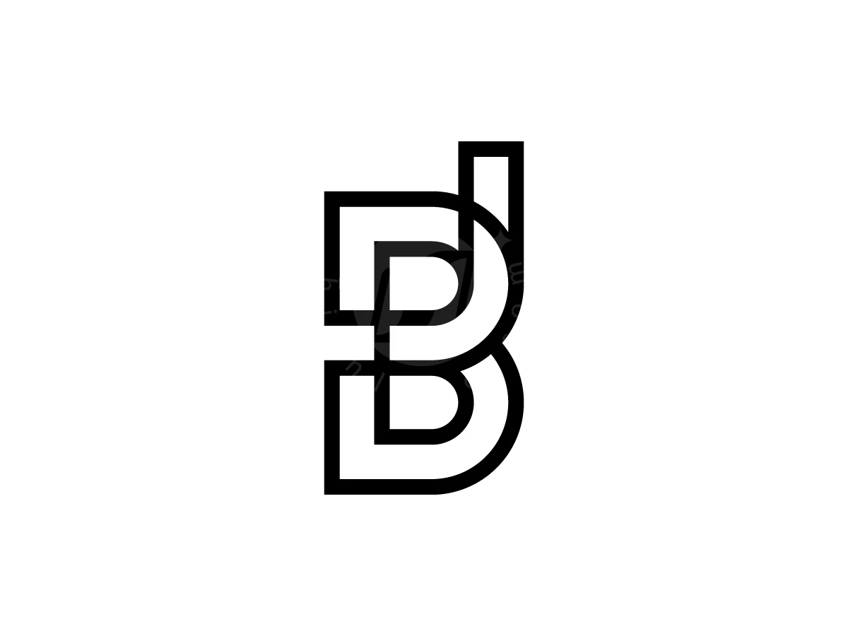 Initial Letter BJ Or JB Logo - preview 1