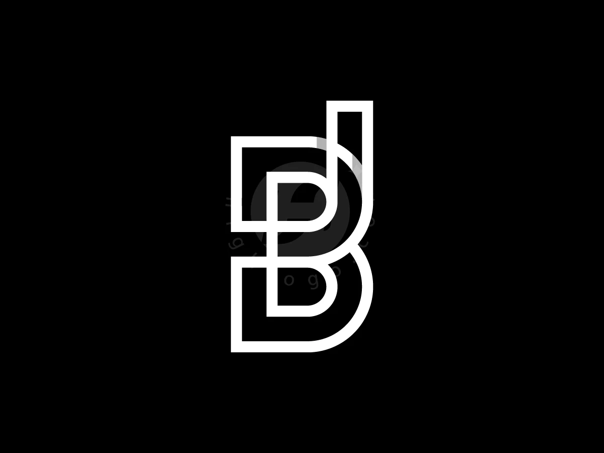 Initial Letter BJ Or JB Logo - Logo Logo design by Muhamad Adek for sale on Highlogo