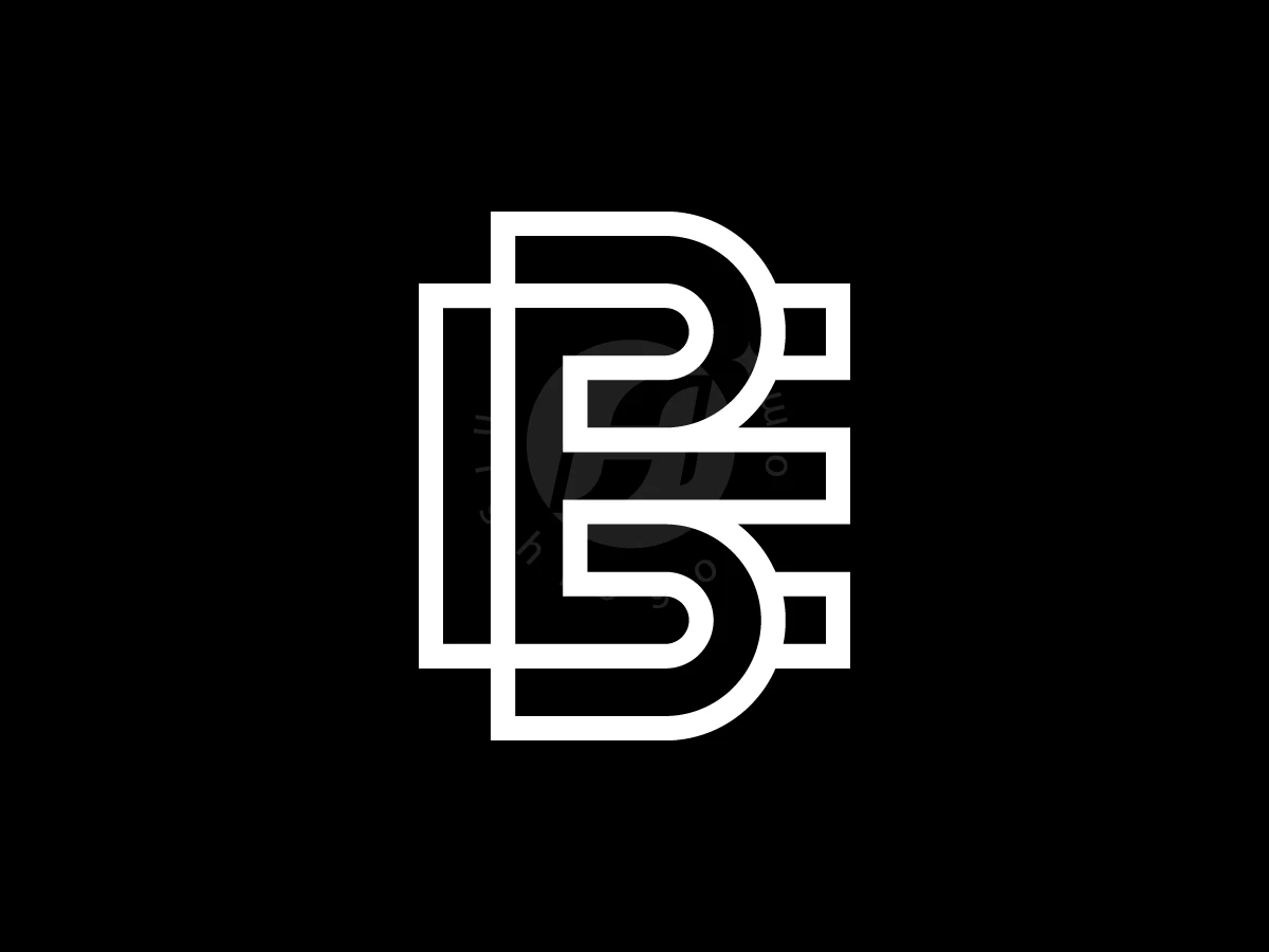 Initial Letter EB Or BE Logo - Logo Logo design by Muhamad Adek for sale on Highlogo