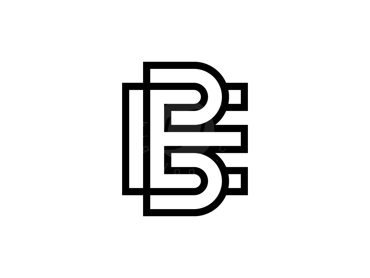 Initial Letter EB Or BE Logo - preview 1