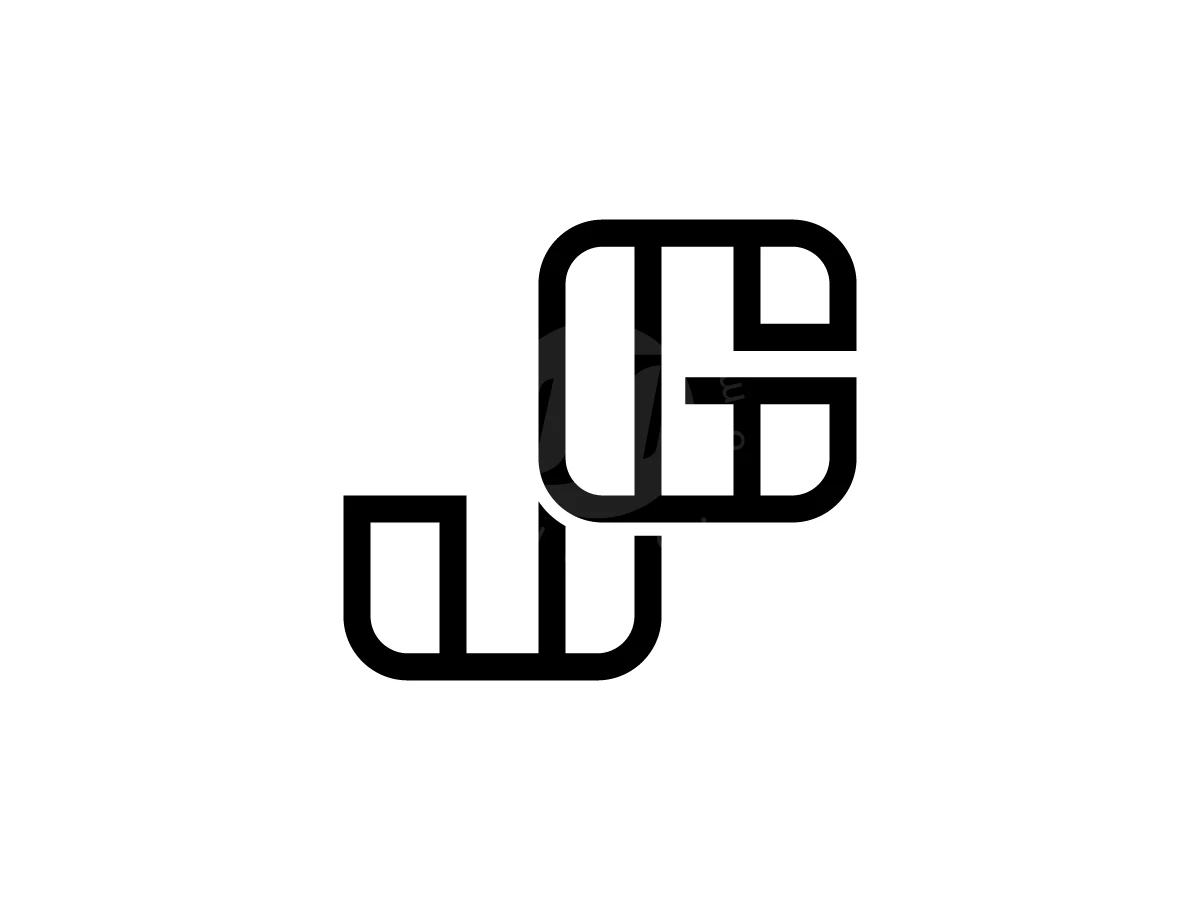 Initial Letter JG Or GJ Logo - preview 1