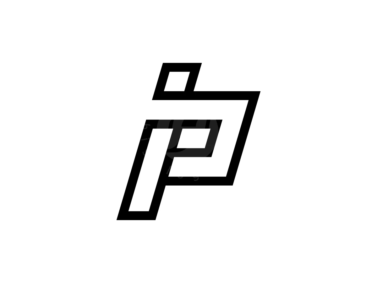 Initial Letter PI Or IP Logo - preview 1