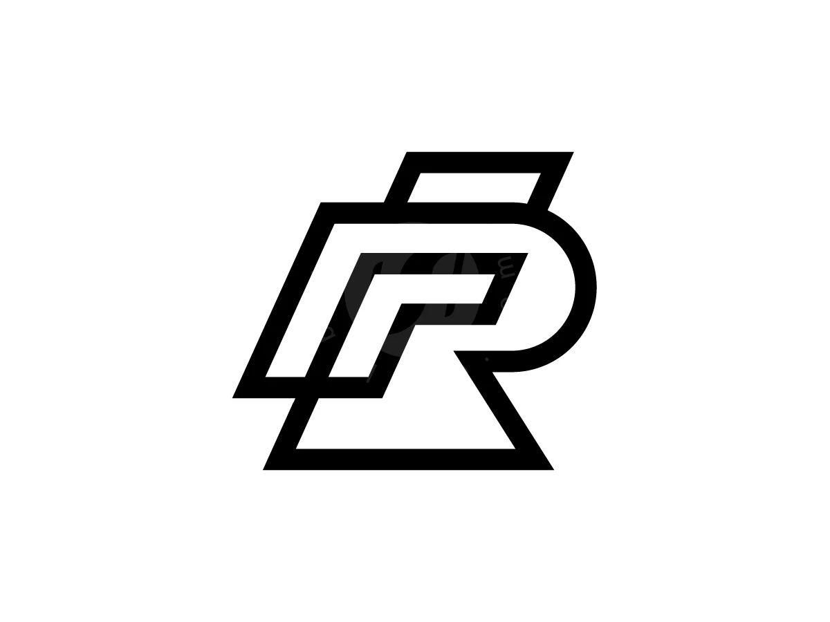 Initial Letter RF Or FR Logo - Logo Logo design by Muhamad Adek for sale on Highlogo