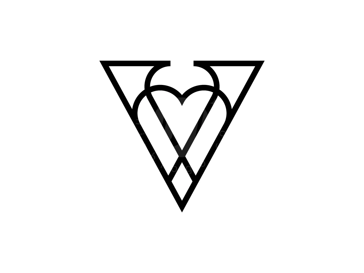Letter V With Tooth Logo - preview 1