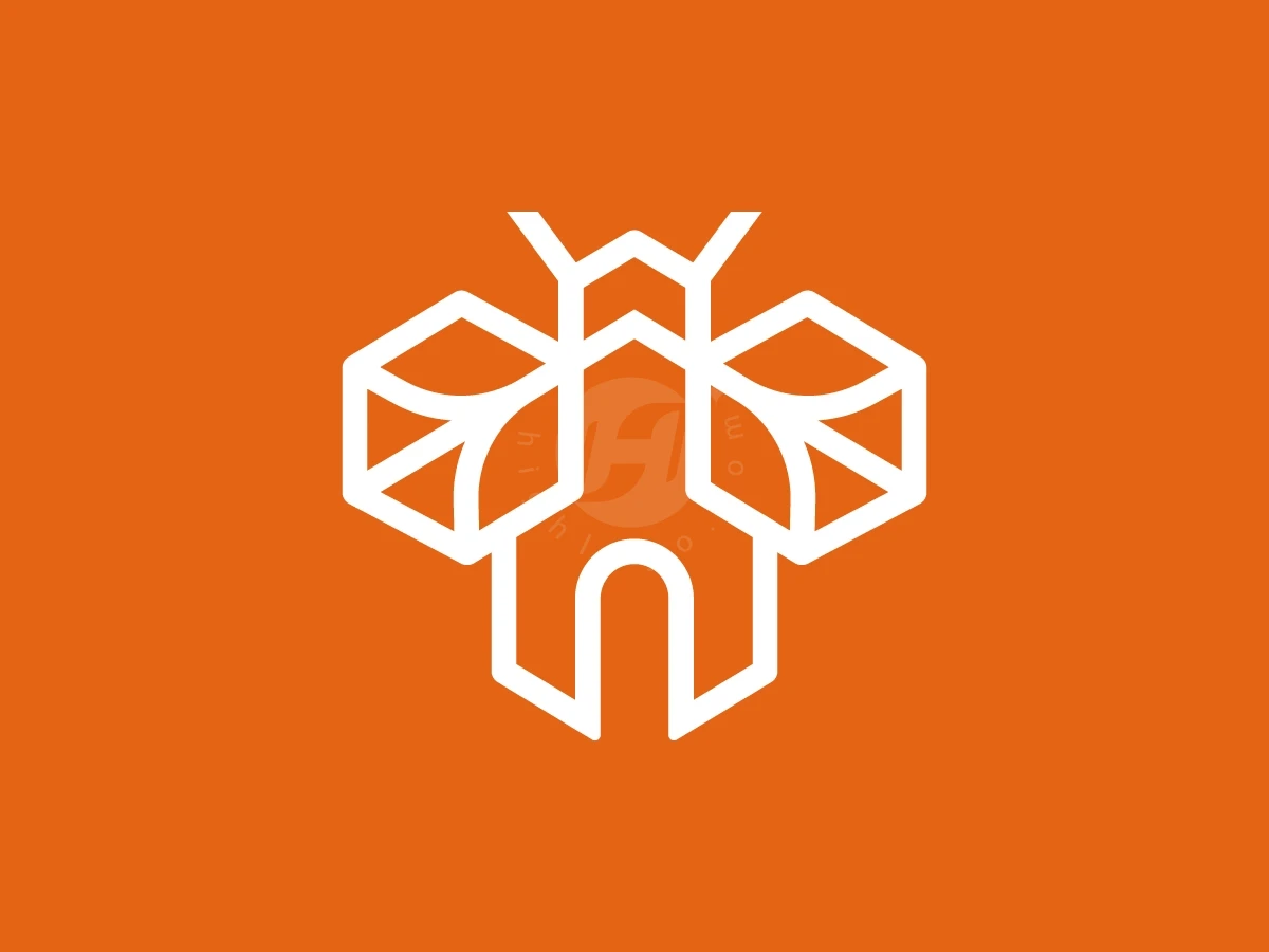 Bee Wrench Logo With A Modern Look - preview 1