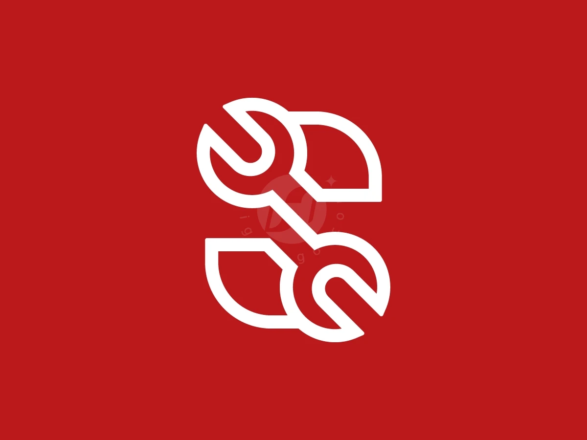 Letter S Wrench Logo With A Modern Look - preview 1