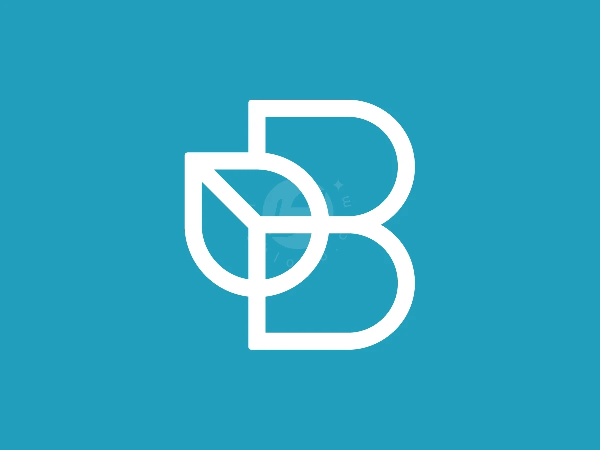 Letter B Drop Logo With A Modern Look - preview 1