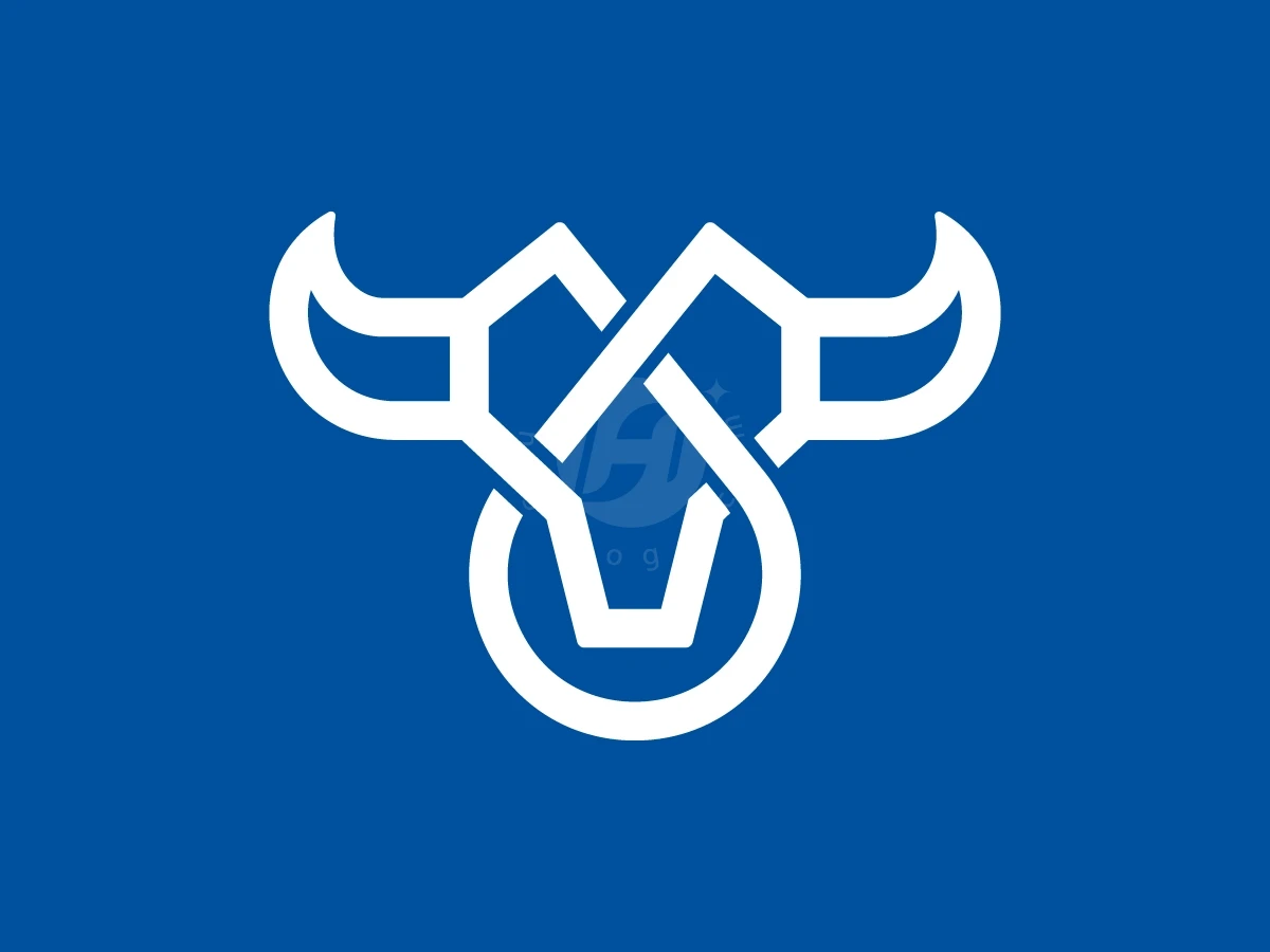 Bull Drop Logo With A Modern Look - preview 1