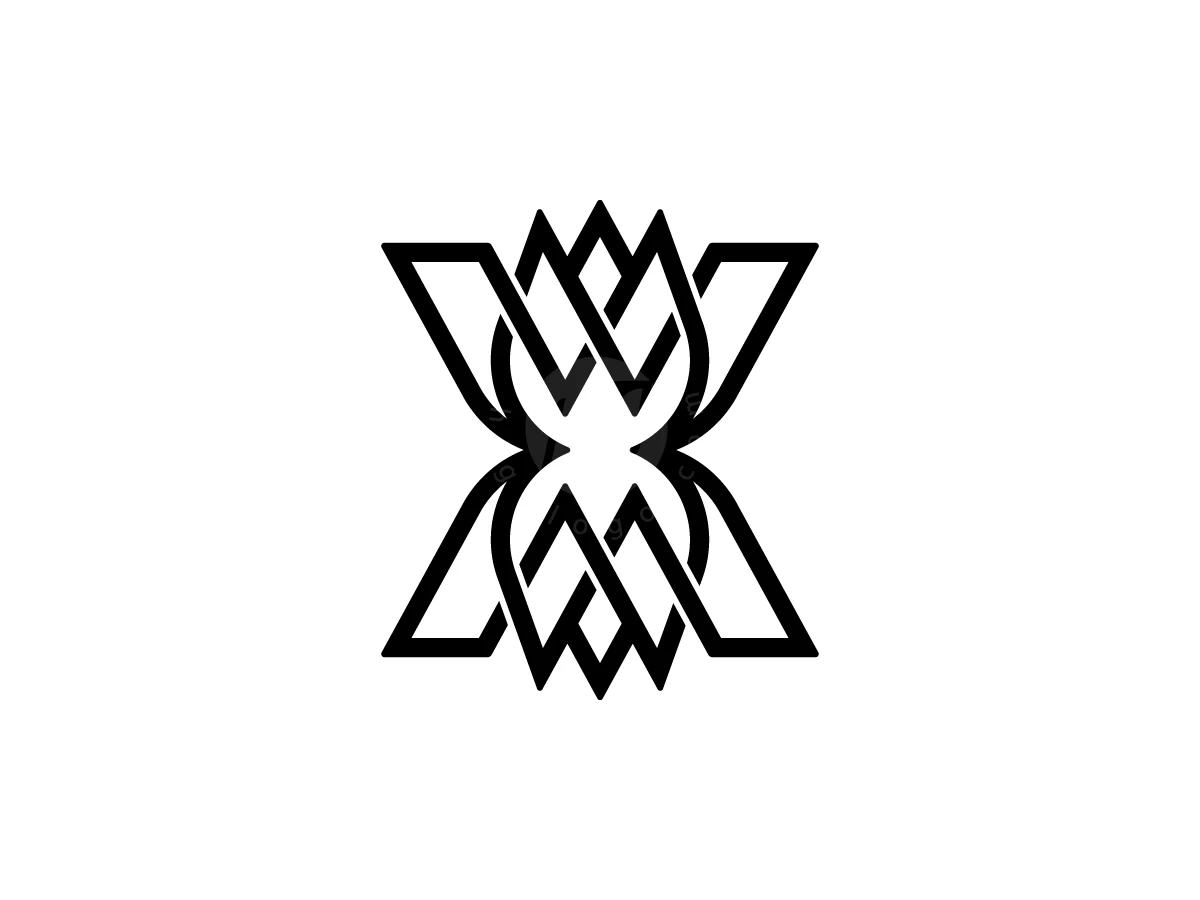 Letter X Flower Logo With A Modern Look - General Logo design by Muhamad Adek for sale on Highlogo