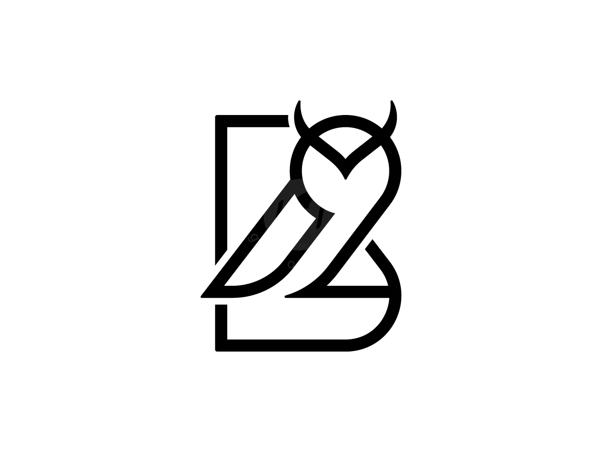 Letter B Owl Logo With A Modern Look - preview 1