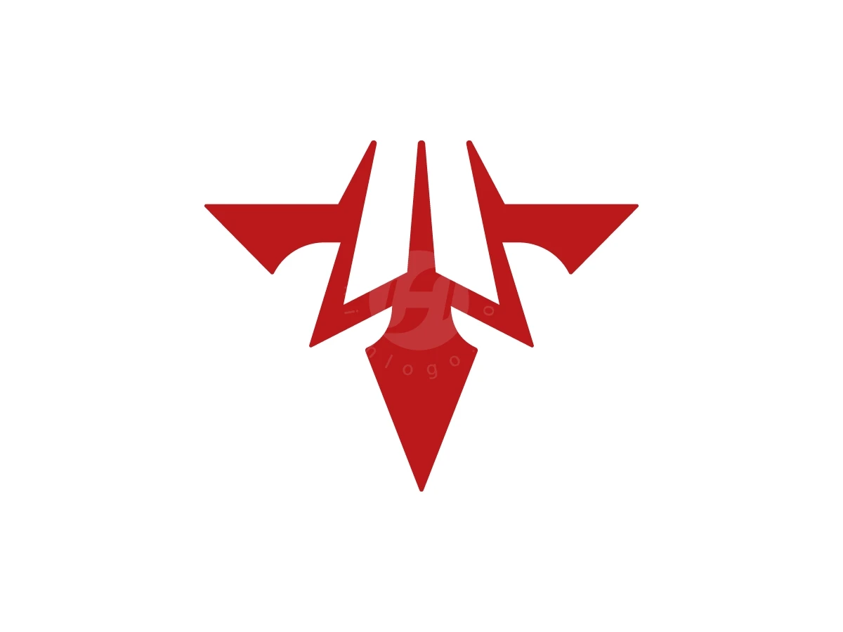 Letter T Trident Logo With A Modern Look - General Logo design by Muhamad Adek for sale on Highlogo