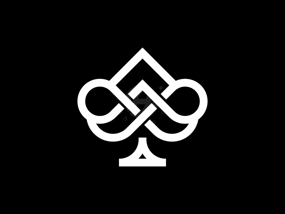 Infinity Ace Spade Logo With A Modern Look - Technology Logo design by Muhamad Adek for sale on Highlogo
