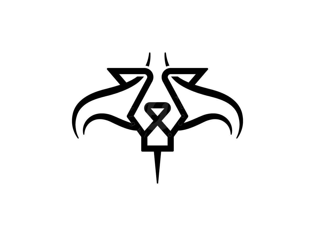 Lion Stingray Logo With A Modern Look - Animal Logo design by Muhamad Adek for sale on Highlogo