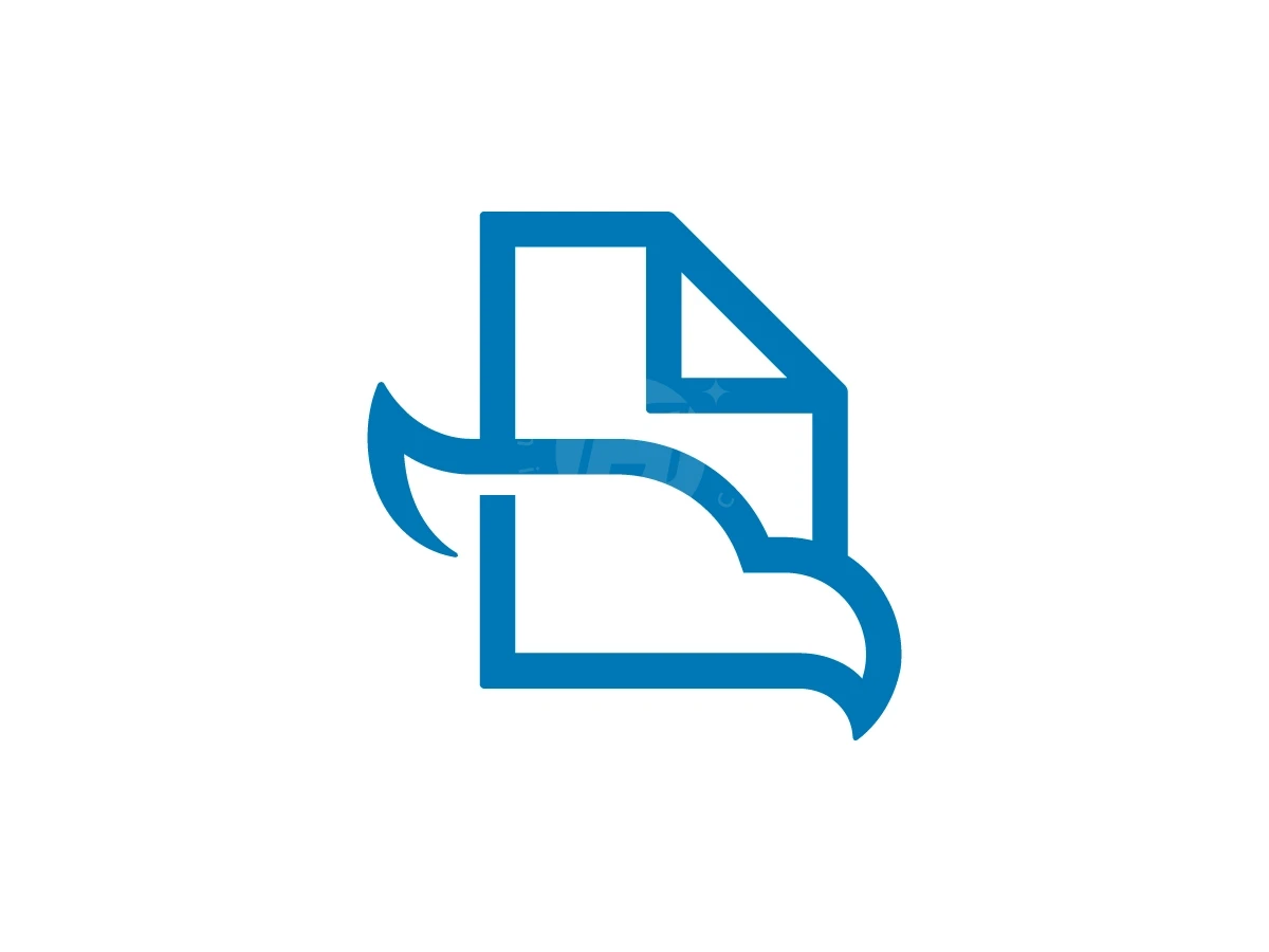 Document Eagle Logo With A Modern Look - preview 1