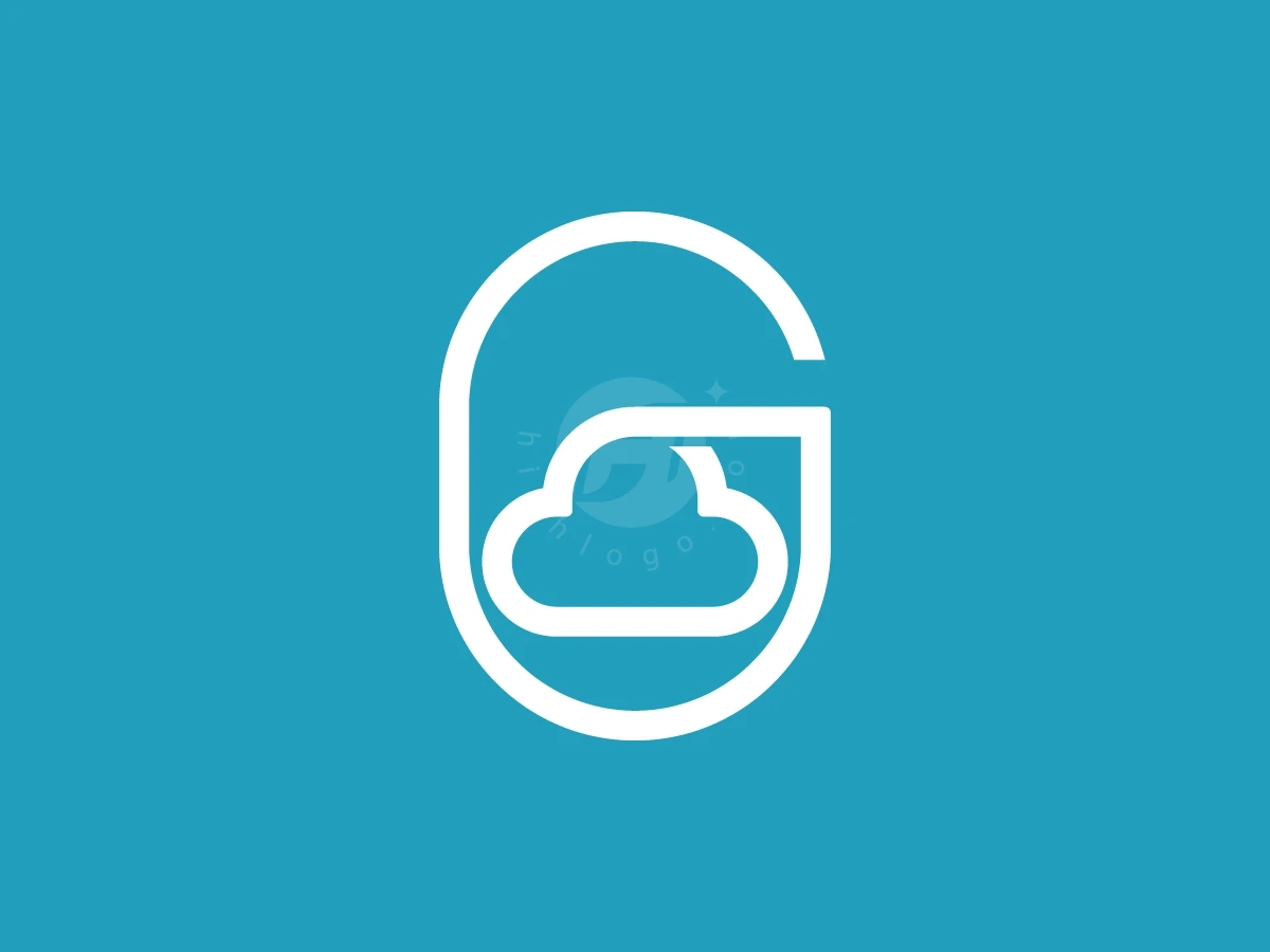 Letter G Cloud Logo With A Modern Look - preview 1