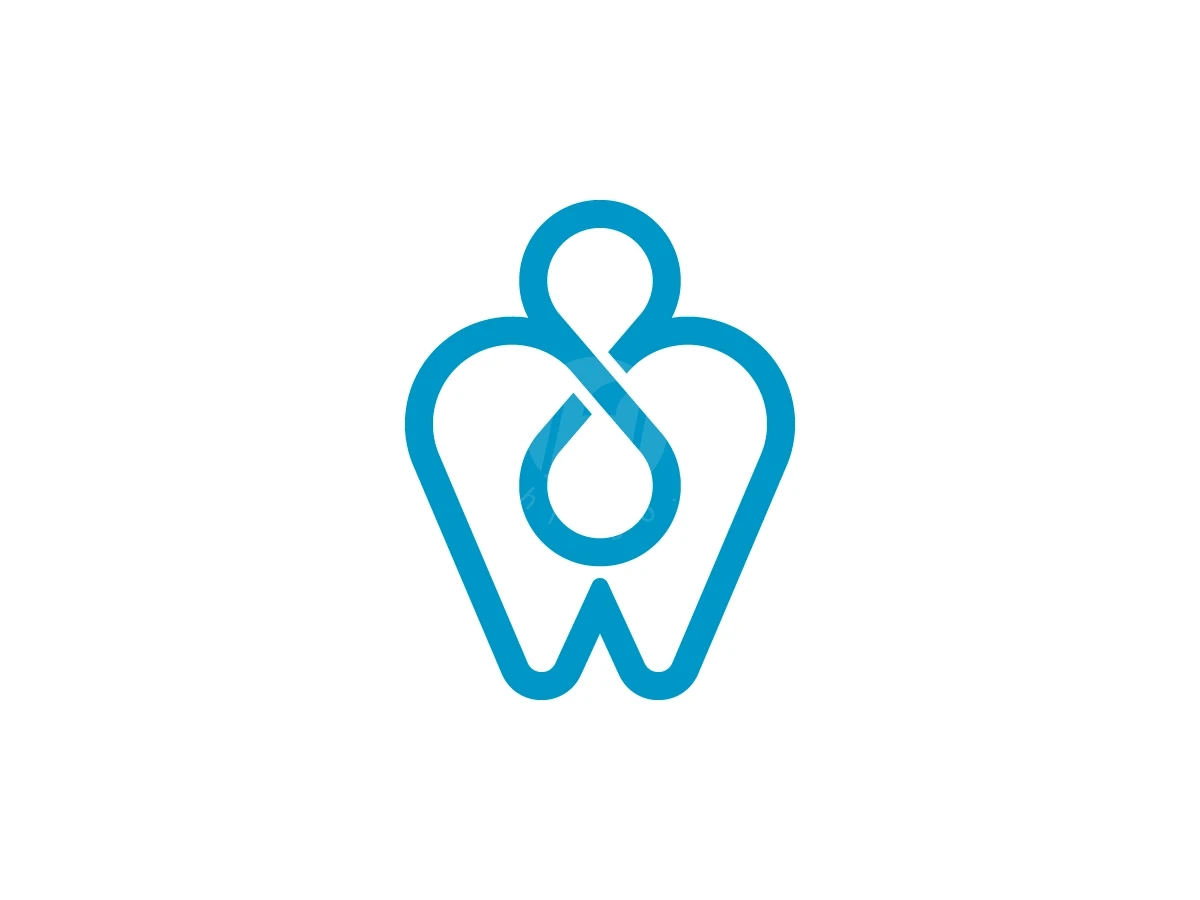 Infinity Dental Logo With A Modern Look - Health Logo design by Muhamad Adek for sale on Highlogo