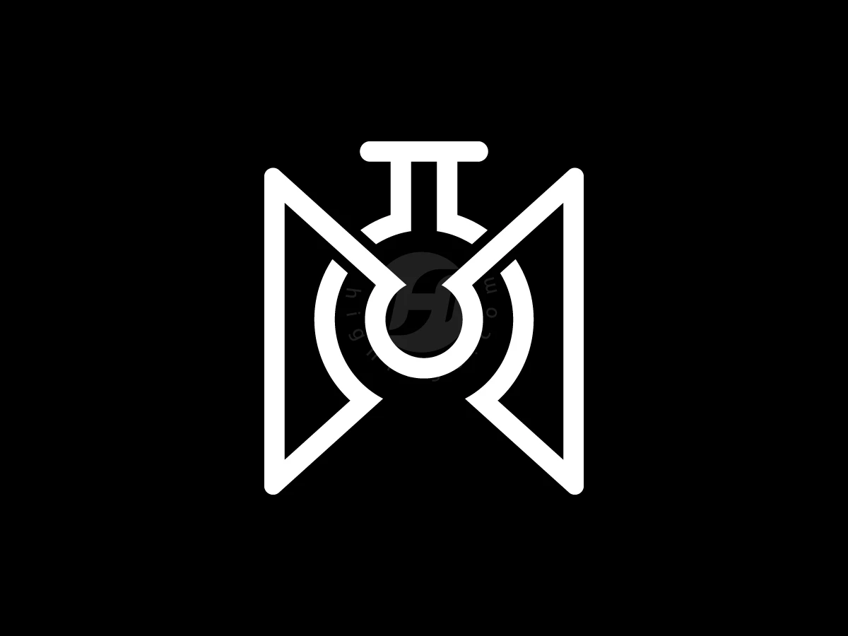 Letter M Laboratory Logo With A Modern Look - preview 1