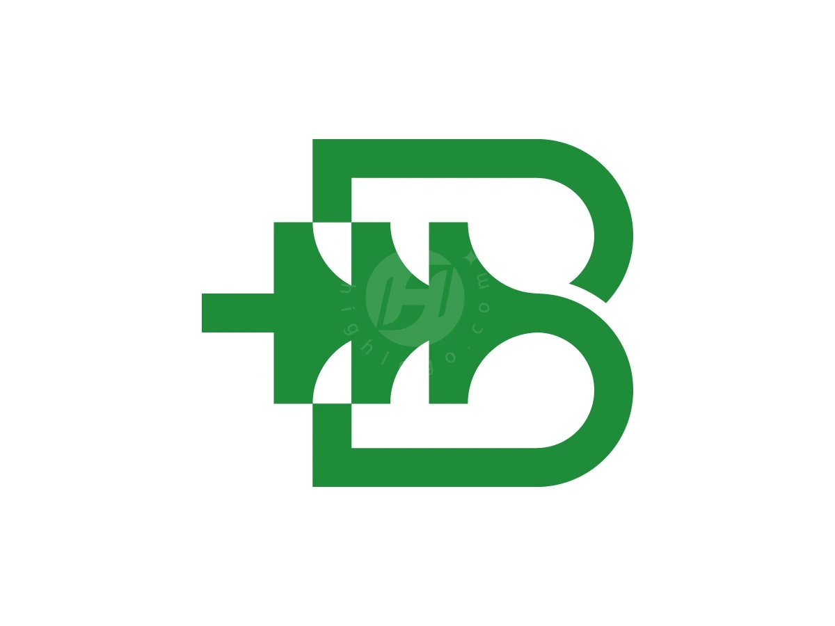 Letter B Pine Tree Logo With A Modern Look - General Logo design by Muhamad Adek for sale on Highlogo