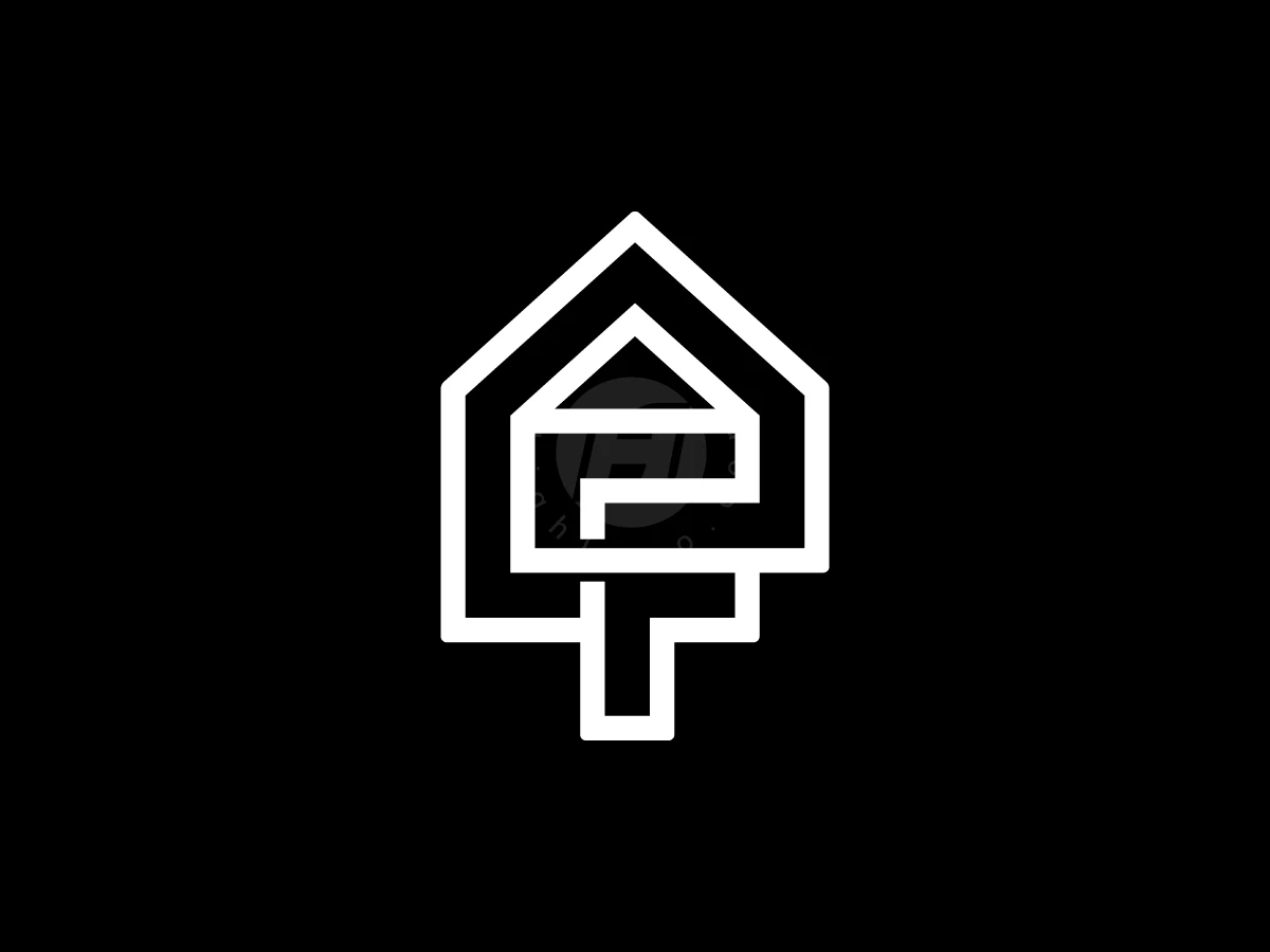 Letter F House Logo With A Modern Look - preview 1