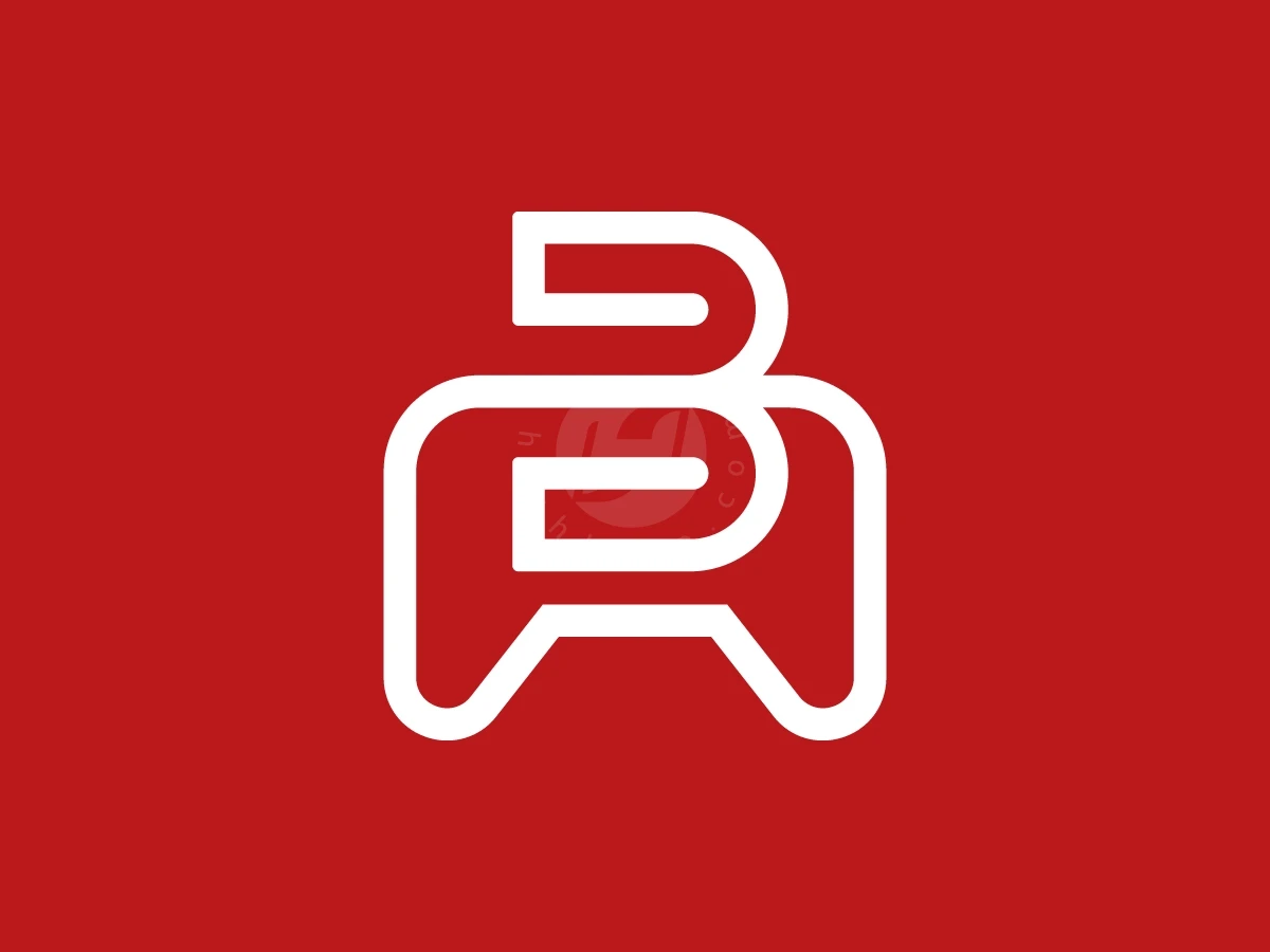 Letter B Gamepad Logo With A Modern Look - preview 1