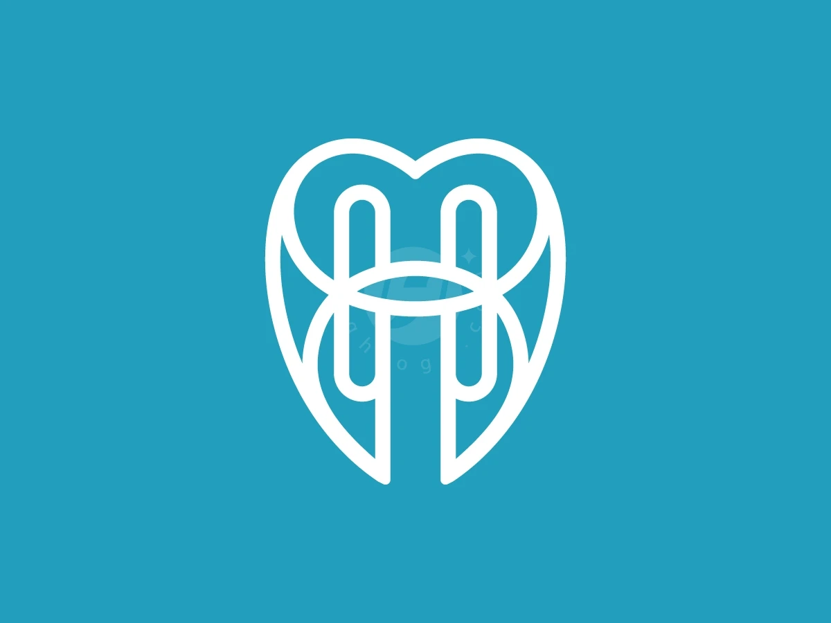 Letter H Dental Logo With A Modern Look - preview 1