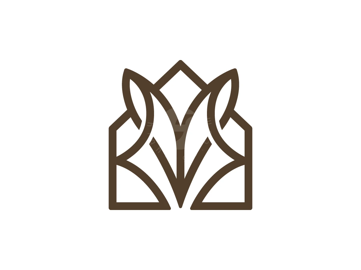 Fox Head House Logo With A Modern Look - Real Estate Logo design by Muhamad Adek for sale on Highlogo