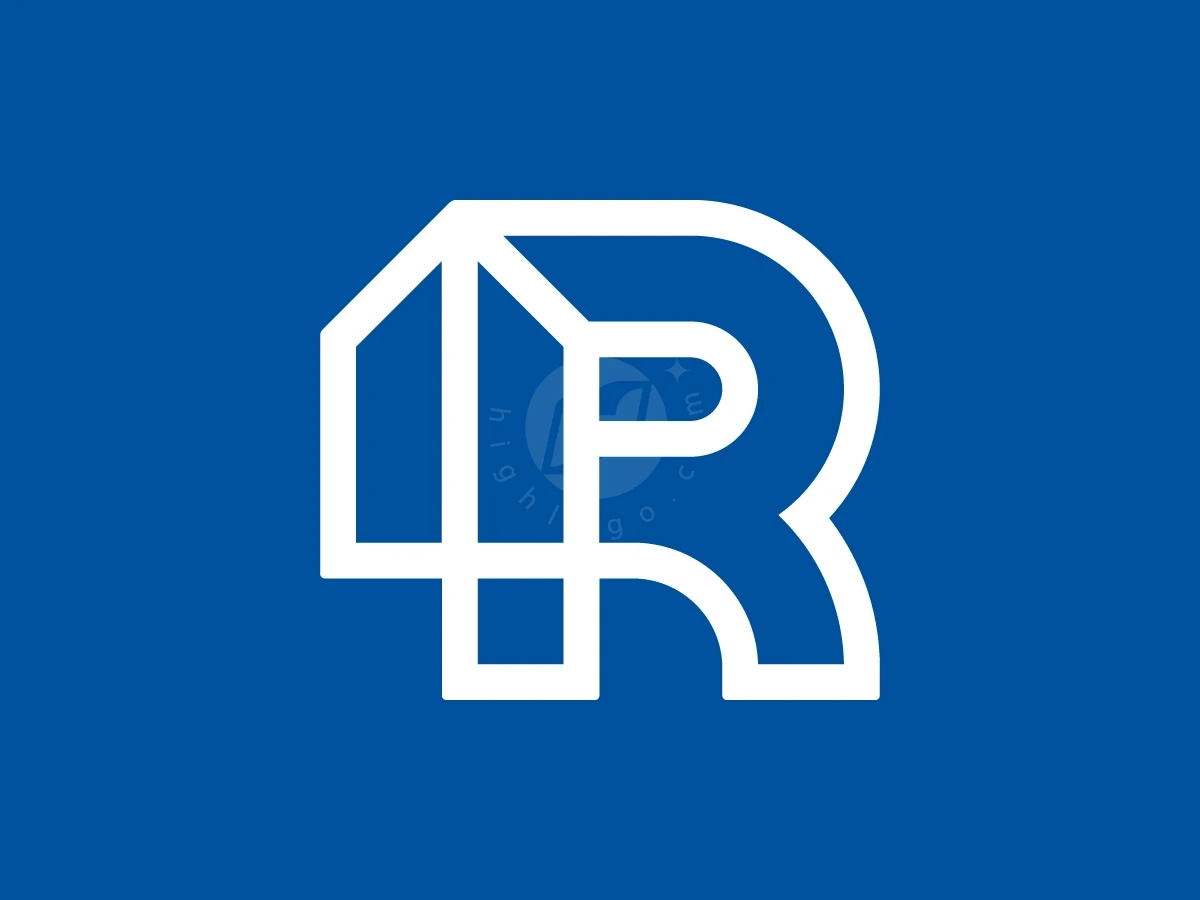 Letter R House Logo With A Modern Look - preview 1