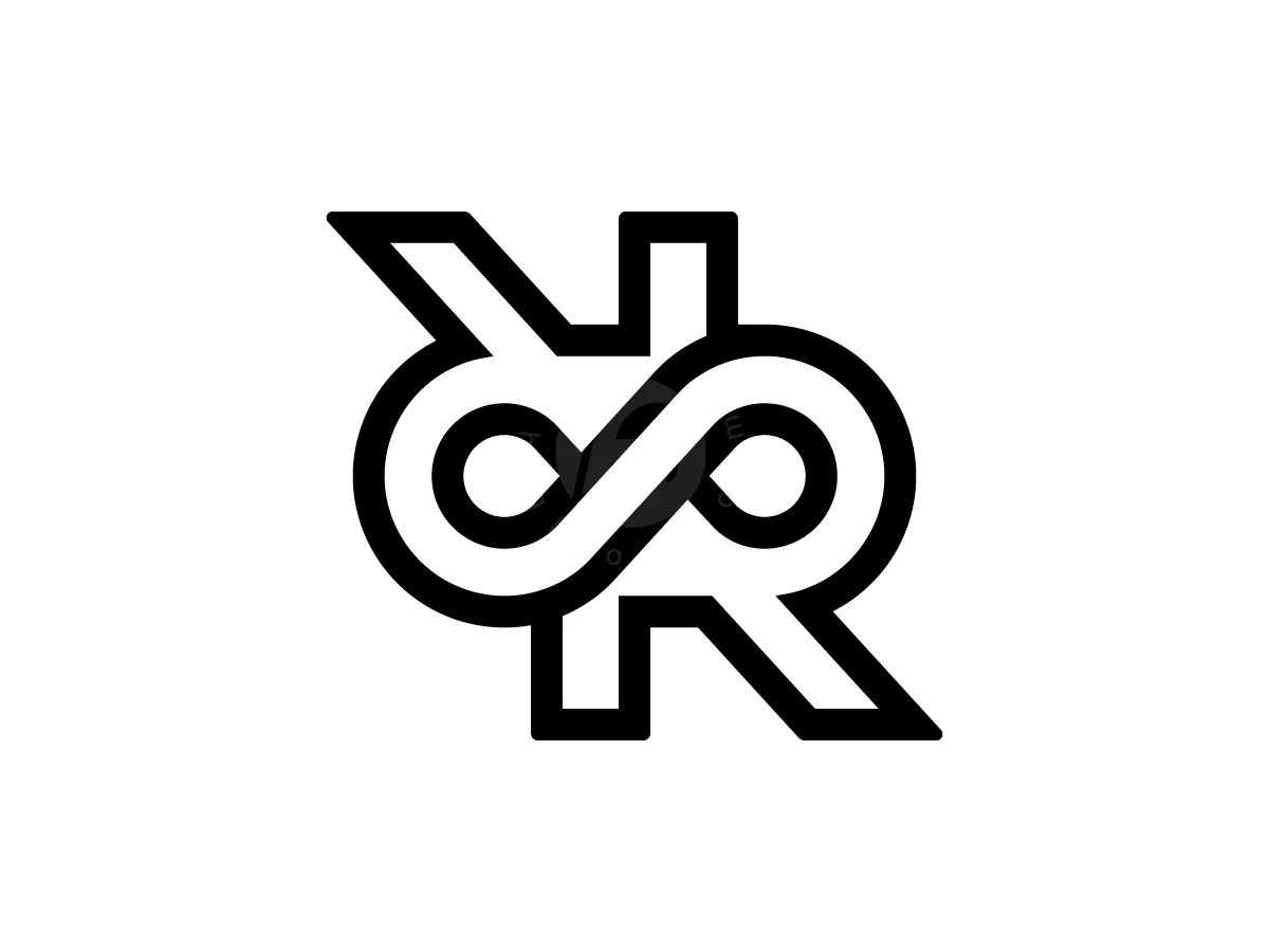 Letter R Infinity Logo With A Modern Look - Technology Logo design by Muhamad Adek for sale on Highlogo