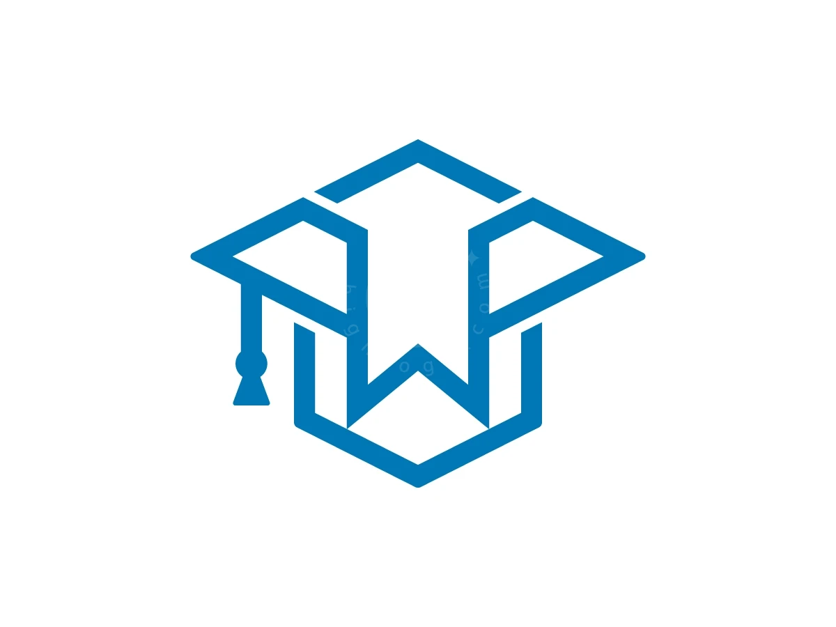 Letter W Education Logo With A Modern Look - General Logo design by Muhamad Adek for sale on Highlogo