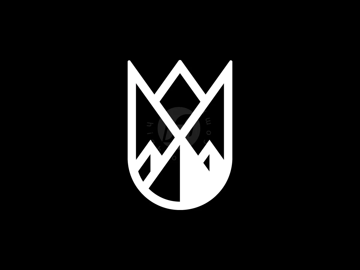 Flower Mountain Logo With A Modern Look - General Logo design by Muhamad Adek for sale on Highlogo
