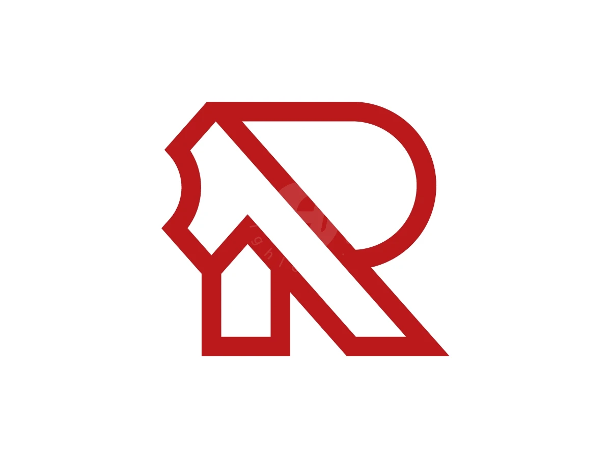 Letter R One Logo With A Modern Look - General Logo design by Muhamad Adek for sale on Highlogo